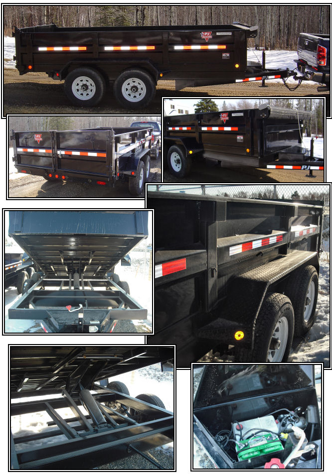 BUMPER PULL DUMP TRAILER